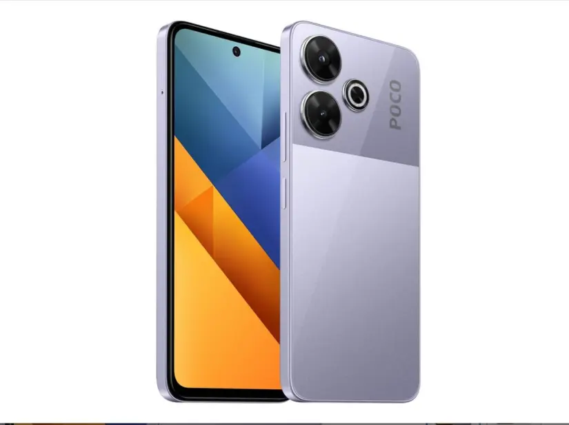 Xiaomi Poco M6 con pantalla LCD de 67 pulgadas. Foto: Cortesía