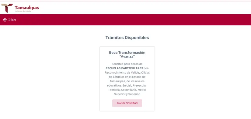 Página oficial de la Beca Transformación Página oficial de la Beca Transformación