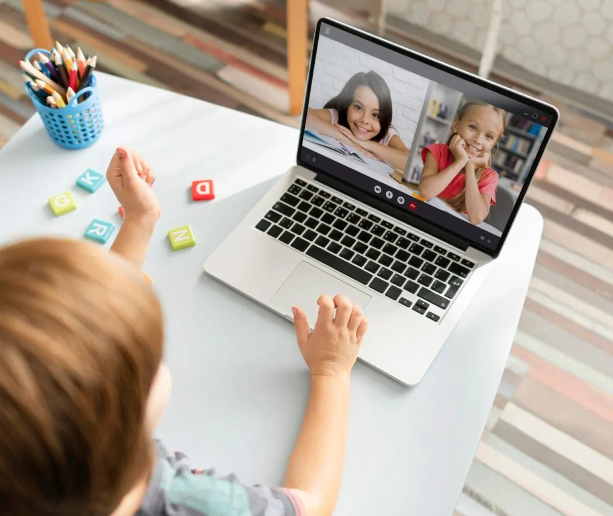 App ideal para videollamadas para este regreso a clases. Foto: Freepik
