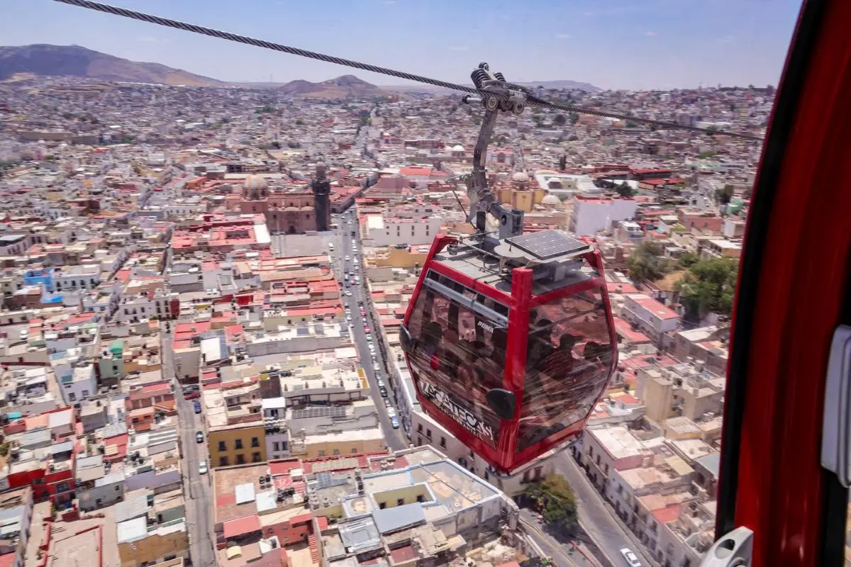 Los detalles de los paseos del Teléferico de Zacatecas en 2025. Foto: Cortesía