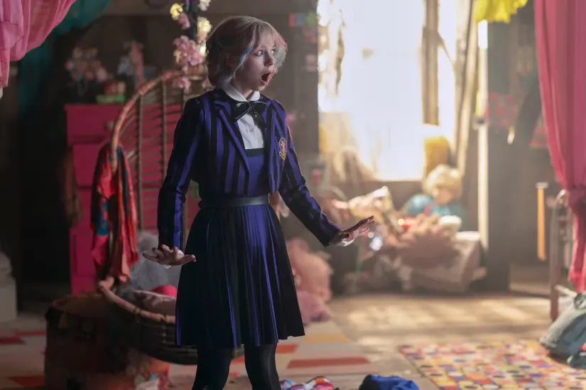 ¿De qué trata la nueva temporada de Merlina? Emma Myers regresa como Enid Sinclair. Foto: Netflix