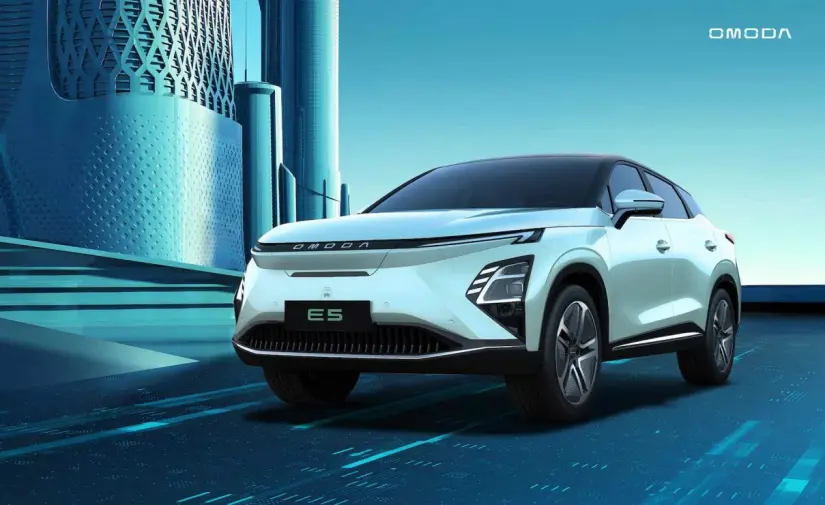 ¿Qué marcas de autos chinos están bajando de precio en México? Omoda E5, la SUV eléctrica favorita de Omoda. Foto: Cortesía