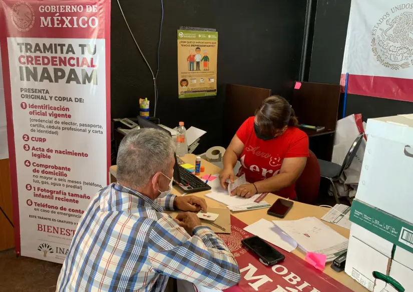Conoce los módulos para tramitar tu Tarjeta INAPAM. Foto: cortesía.