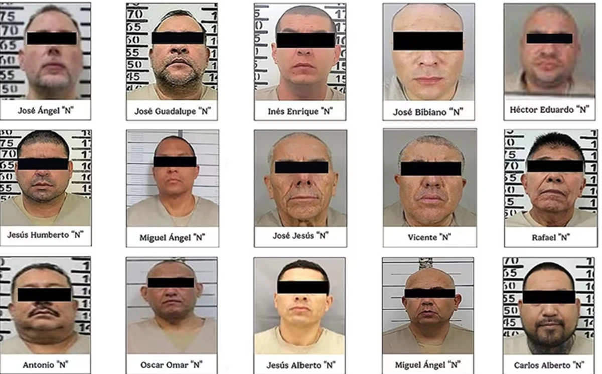 Narcos extraditados de México a Estados Unidos.