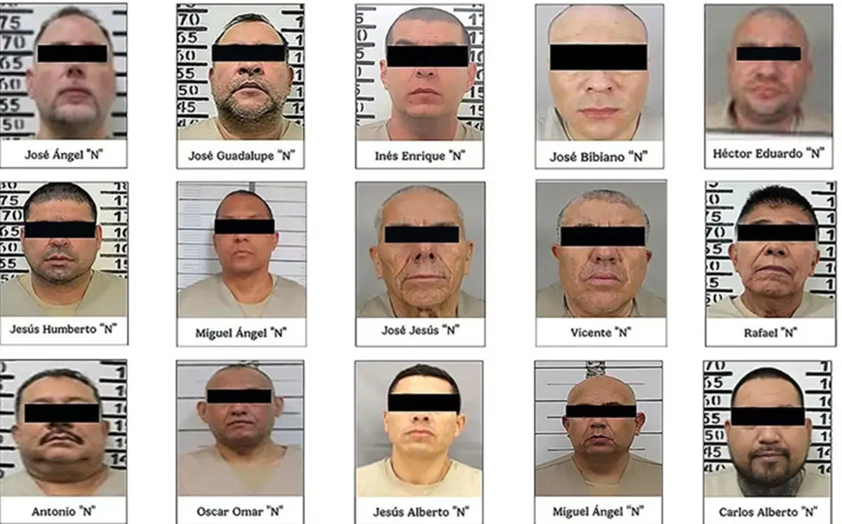 Narcos extraditados de México a Estados Unidos.