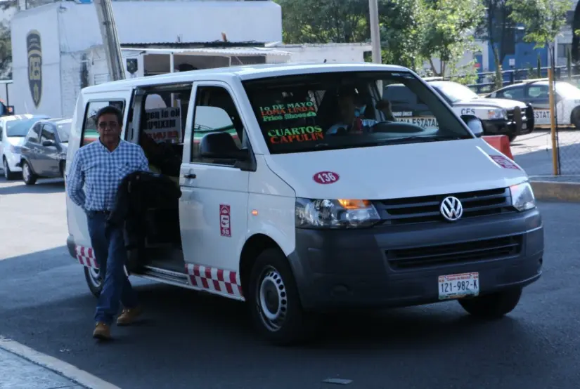 Aumento de precios en el transporte público en Edomex. Foto: cortesía.