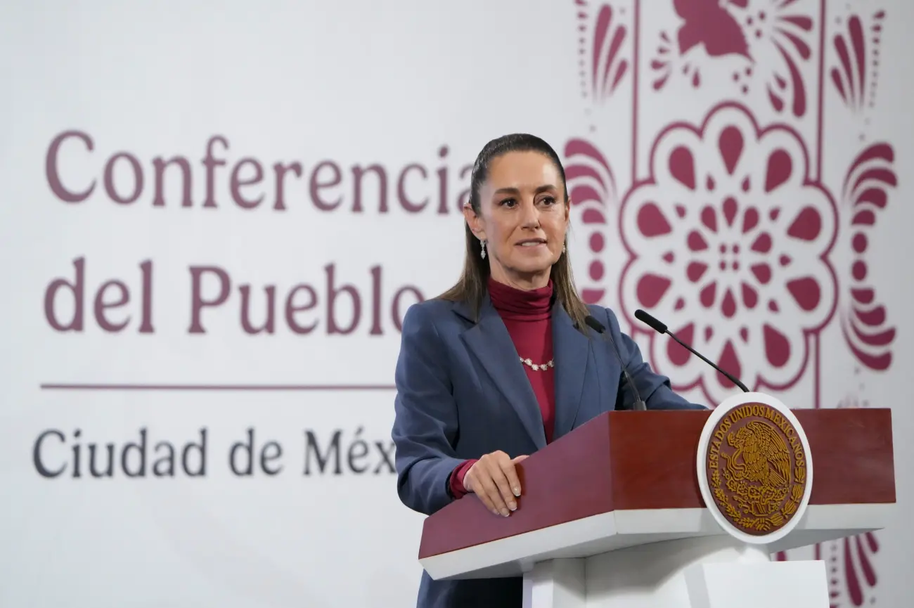 Claudia Sheinbaum, presidenta de México.