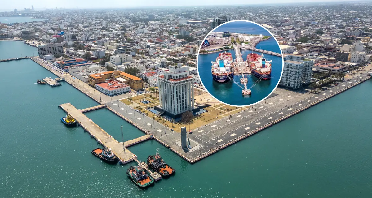 Estos son los puertos que existen en tierras Veracruzanas. Foto: Cortesía.