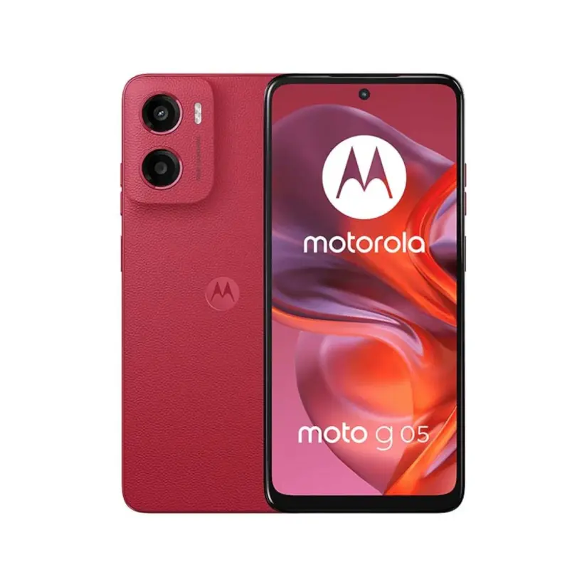 Motorola Moto G05 con cámara de 50 megapíxeles Motorola Moto G05 con cámara de 50 megapíxeles. Foto: Cortesía