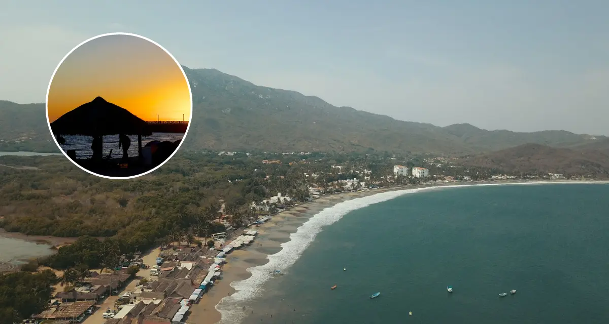 Estos son todos los detalles acerca de Playa La Boquita, en Colima. Foto: BeachSearcher.