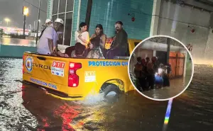 Sin dormir, los rescatistas en Mazatlán; auxiliaron a más de 100 personas tras fuertes lluvias
