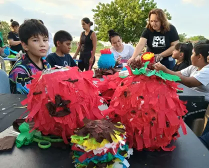 Taller artístico en Parque Valle del Agua impulsa la creatividad infantil y fortalece la comunidad en Culiacán