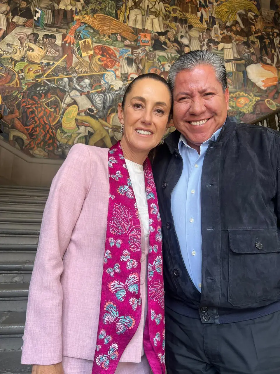 Presidenta Claudia Sheinbaum y Gobernador de Zacatecas, David Monreal Ávila. Presidenta Claudia Sheinbaum y gobernador de Zacatecas, David Monreal Ávila. Foto: Cortesía.