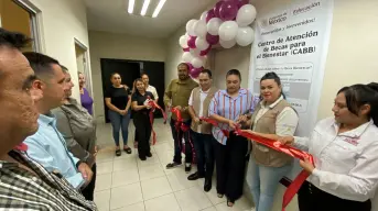 Inauguran Centro de Atención de Becas para el Bienestar, en San Ignacio