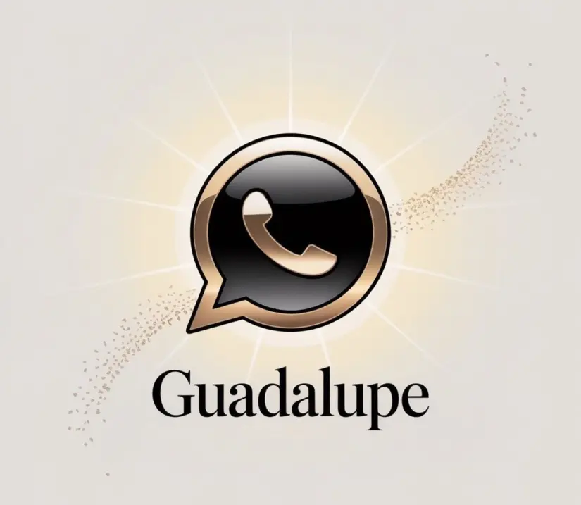 Diseño lindo con nombre para usar en WhatsApp Guadalupe Diseño con nombre para usar en WhatsApp: Guadalupe. Foto: Mi Nombre Personalizado