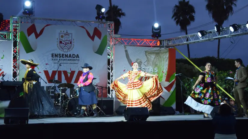 Grito de Independencia de Ensenada Grito de Independencia de Ensenada. Foto: Cortesía