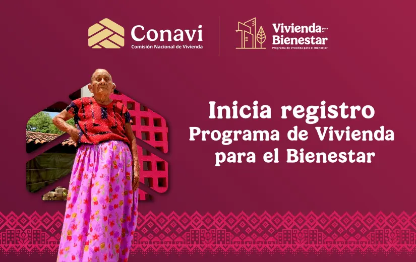 Este 11 de agosto ya podrás realizar el registro al programa Viviendas para el Bienestar en Yucatán. Foto: Cortesía.