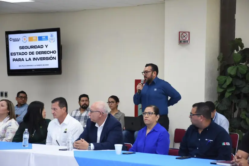 Gobierno de Coahuila y empresarios establecen acuerdos para la seguridad. Gobierno de Coahuila y empresarios establecen acuerdos para la seguridad. Foto: Cortersía.
