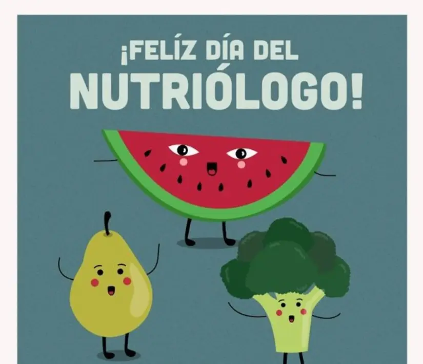 Felicidades a todos los nutrólogos en este día. Foto: Pinterest