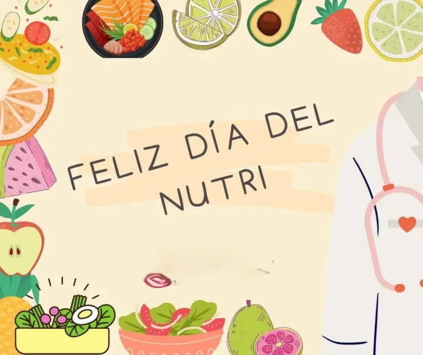 Felicidades para todos los nutrólogos en su día. Foto: Pinterest