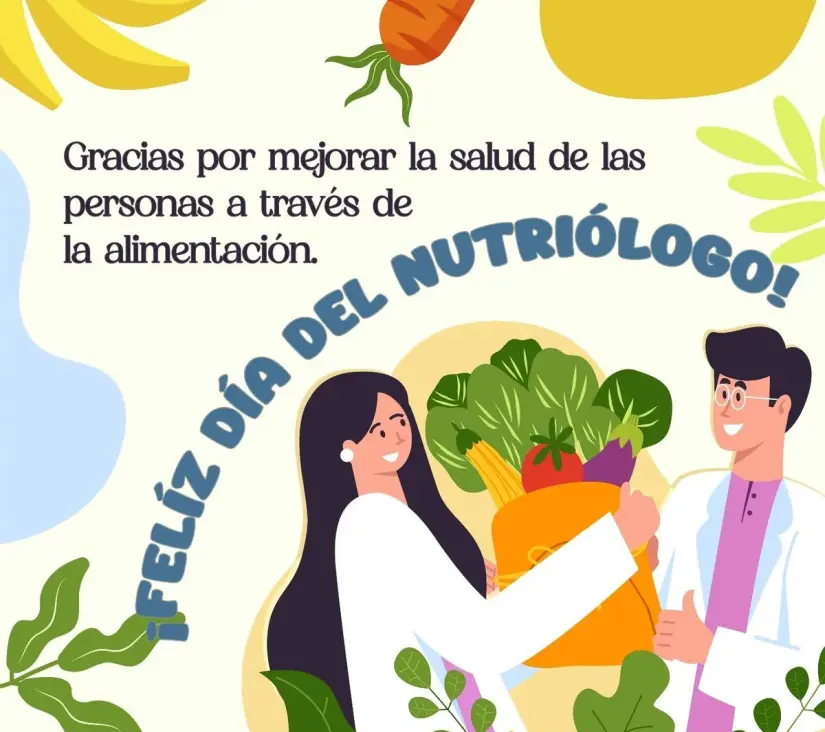 Mensajes lindos para felicitar a tu hermano o hermana en el Día del Nutriólogo. Foto: Pinterest