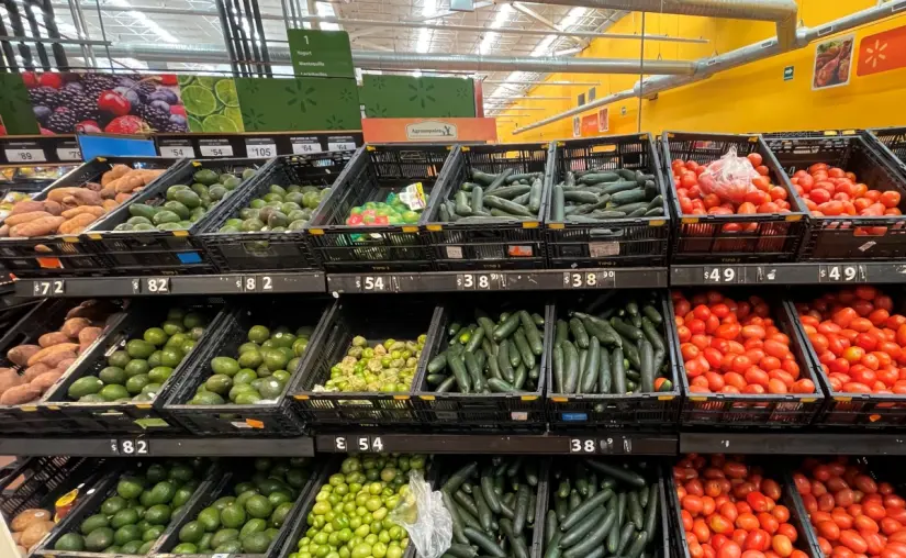 Frutas y verduras con frescura garantizada a precios bajos en Walmart. Foto: TBN