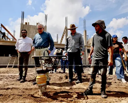 Así va el avance de la secundaria de Valle Alto, en Culiacán; anuncian fechan en que estará lista