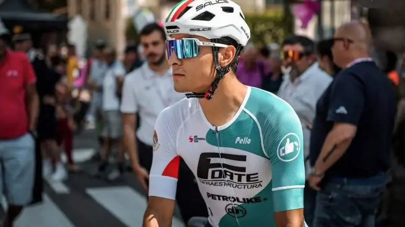 José Prieto gana la medalla de plata en ciclismo en los Panamericanos Jr. 2025. Foto: Cortesía.