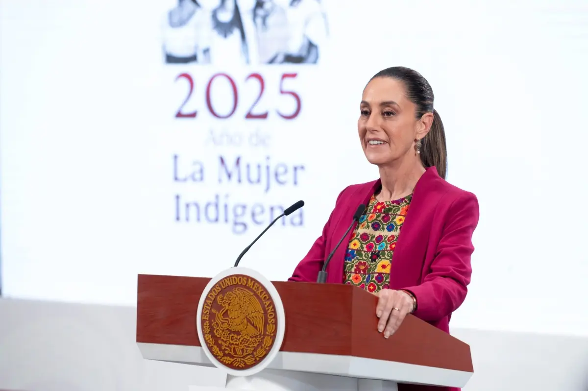 Sheinbaum destacó los resultados de la estrategia de seguridad. Foto: Presidencia
