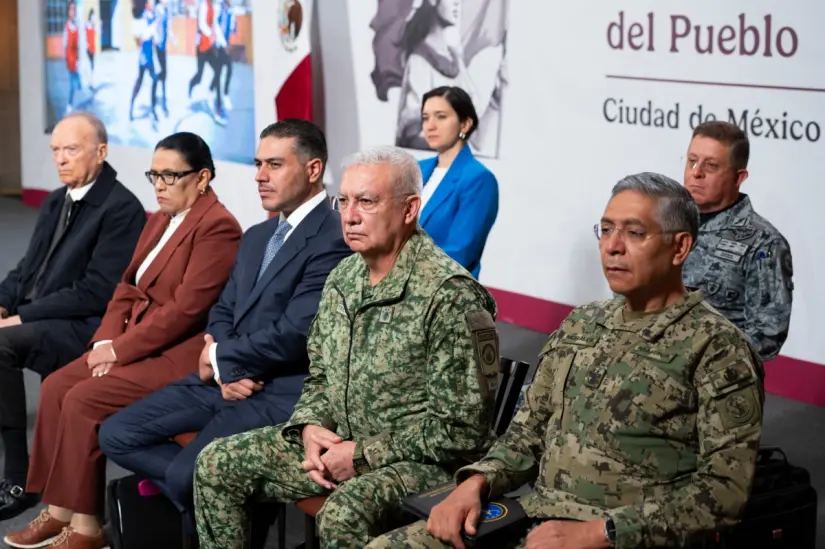Estos resultados son gracias a la estrategia de seguridad, donde participan instituciones de seguridad de todos los niveles de gobierno. Foto: Presidencia