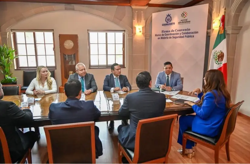 El acto tuvo lugar en el Palacio de Gobierno de Guanajuato. Foto: Cortesía.