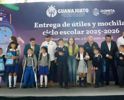 Ya comenzó la entrega de útiles escolares y mochilas gratis en Guanajuato; qué traen los kits