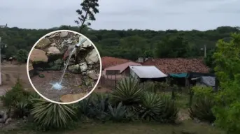 Aguas termales del pueblo de Agua Caliente de los Yuriar, un rincón casi desconocido en Sinaloa