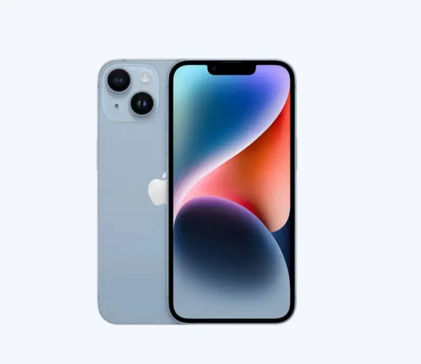 El iPhone 14 viene con pantalla de 6,1 pulgadas El iPhone 14 viene con pantalla de 6,1 pulgadas. Foto: Cortesía