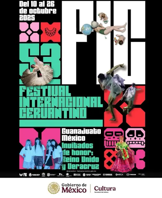 Festival Internacional Cervantino 2025 en Guanajuato. Foto: Cortesía.