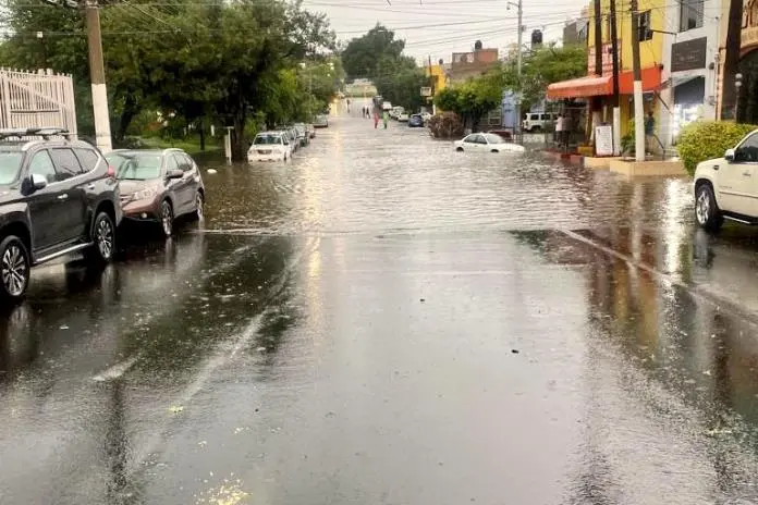 Se recomienda no cruzar por estas zonas durante las lluvias. Foto: Cortesía