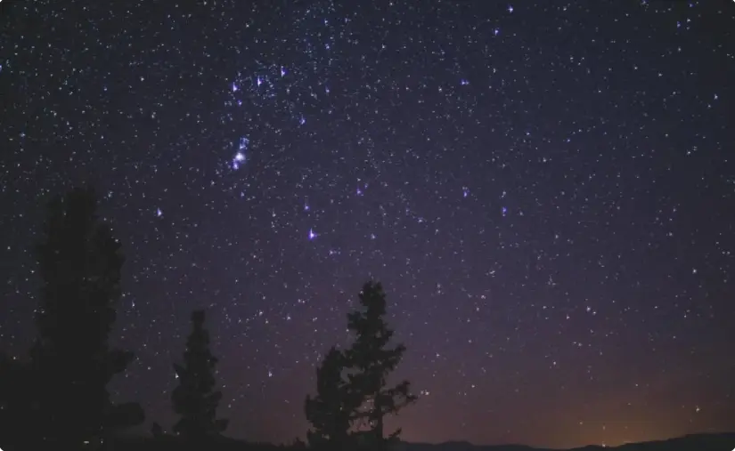 No te pierdas las próximas fechas de lluvia de estrellas. Foto: Cortesía.