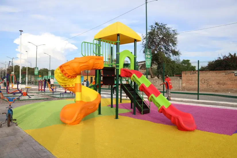 El  nuevo parque beneficia a vecinos de más de cinco colonias. Foto: Cortesía.