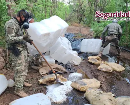 Sinaloa bajo operativos: incautan drogas, armas y desmantelan laboratorios durante la última semana