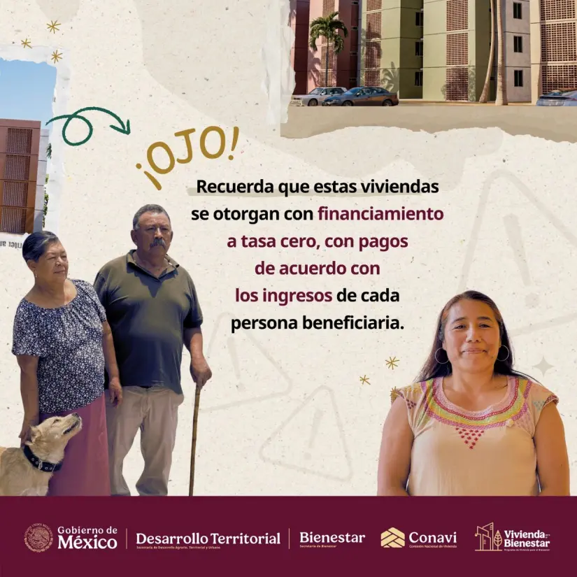 Vivienda para el Bienestar Vivienda para el Bienestar. Foto: Cortesía