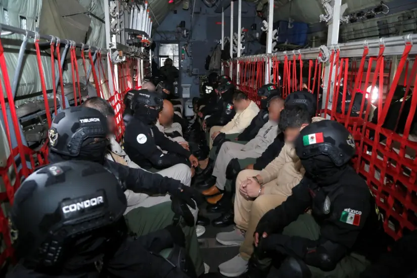 Muchos de estos criminales continuaban operando desde prisiones mexicanas de baja seguridad. Foto: SSPC