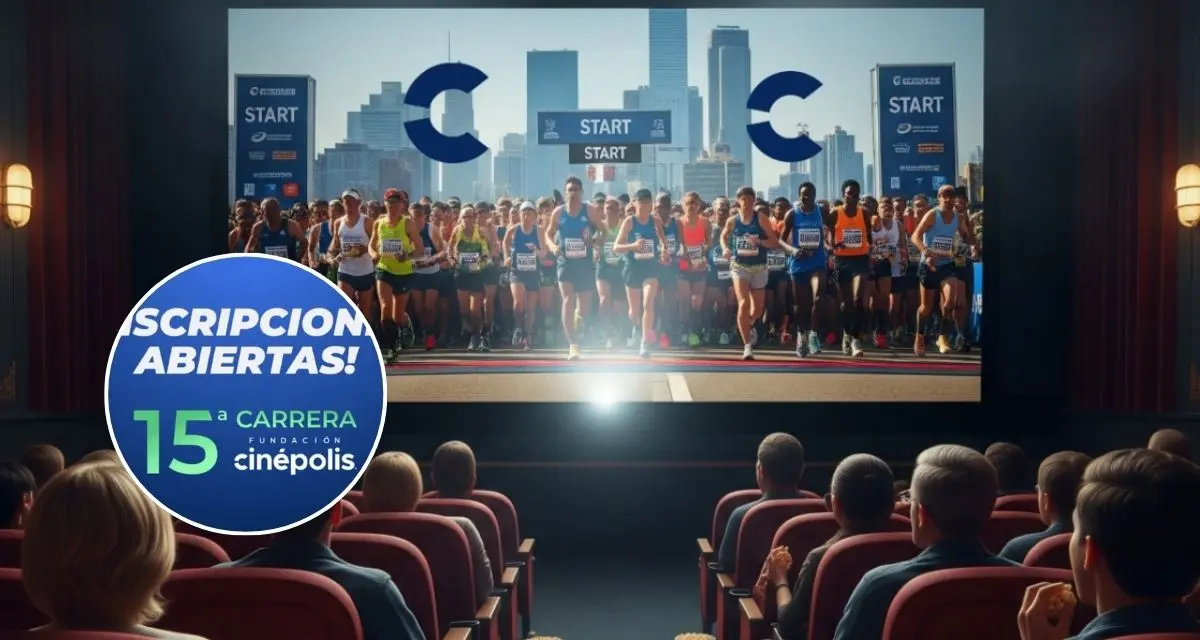 Conoce los detalles de la Carrera Fundación Cinépolis 2025. Foto: Cortesía
