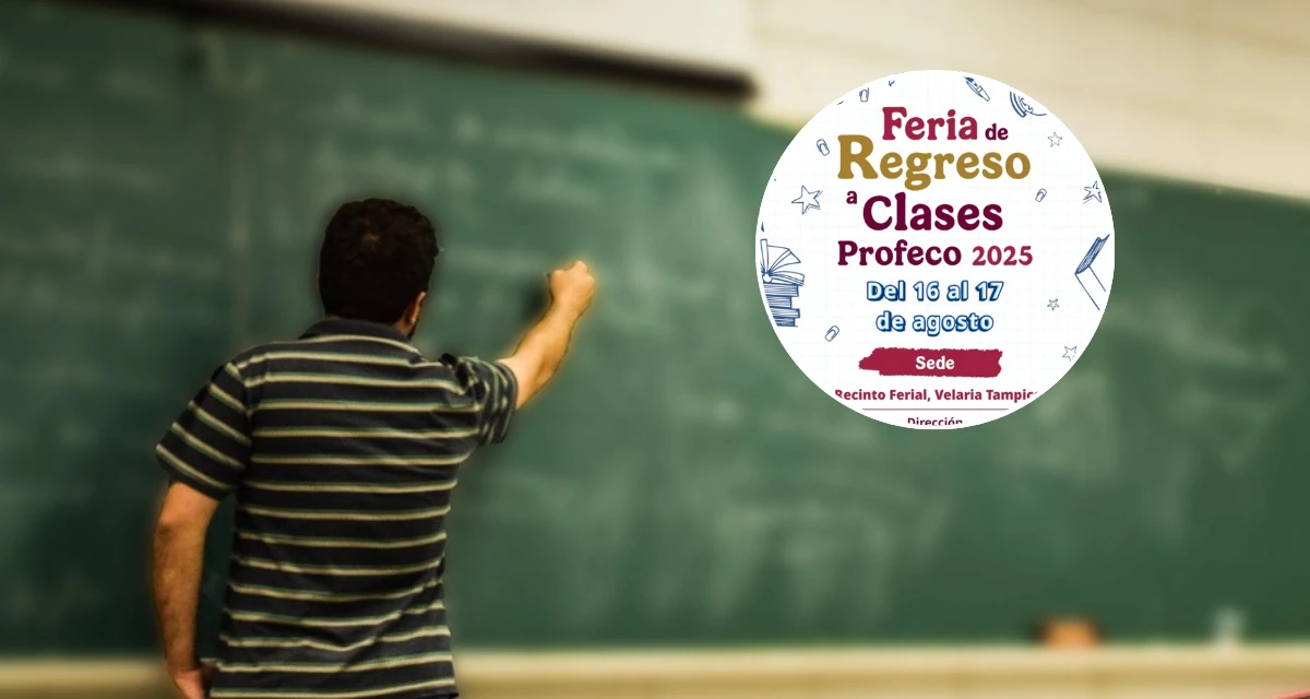 Conoce el horario y la ubicación de la Feria de Regreso a Clases Profeco 2025 en Tampico. Foto: Cortesía