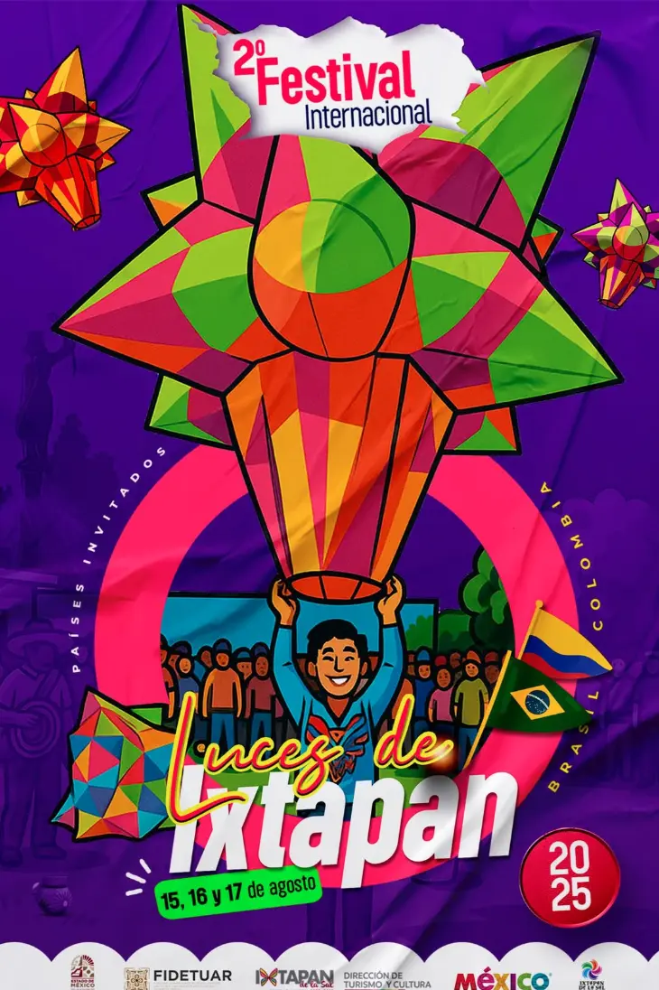 Festival de Luces de Ixtapan. Foto: Cortesía.