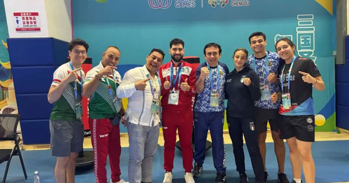 El mexicano Héctor Solorio conquistó la medalla de plata. Foto: CONADE
