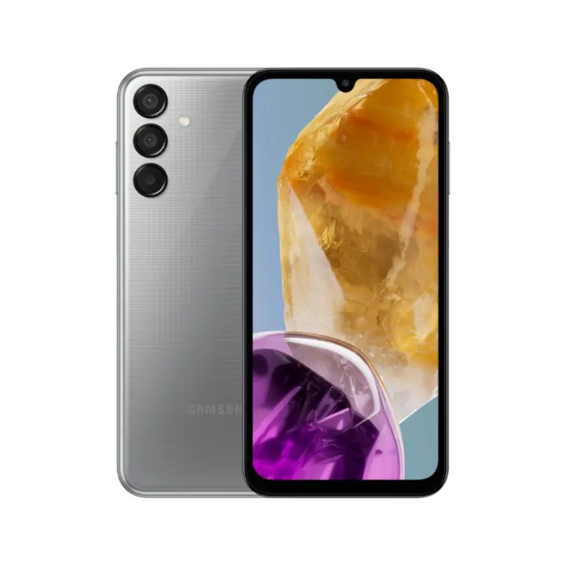 Samsung Galaxy M15 con pantalla Super AMOLED de 6,5 pulgadas. Foto: Cortesía