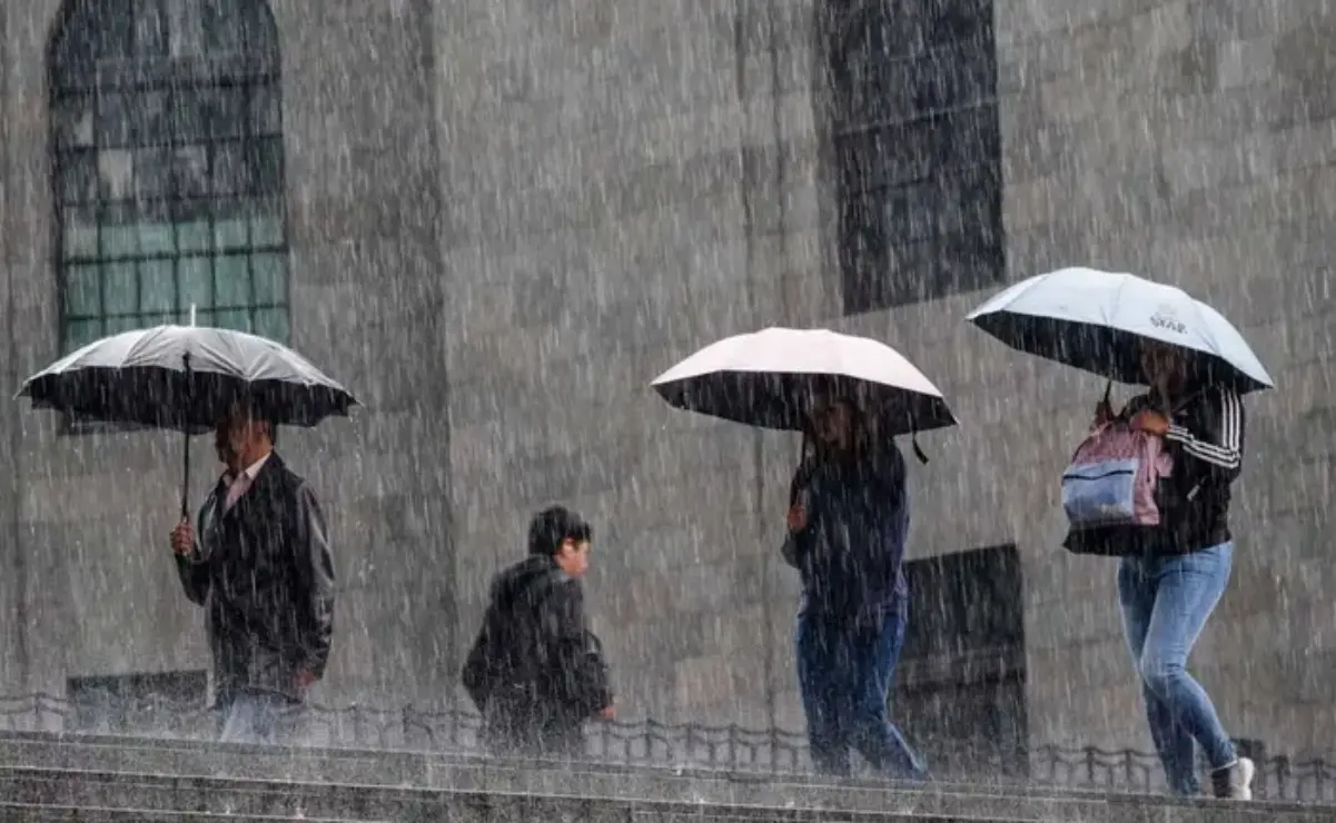 Lluvias históricas han sorprendido a los habitantes de la CDMX. Foto: Cuartoscuro