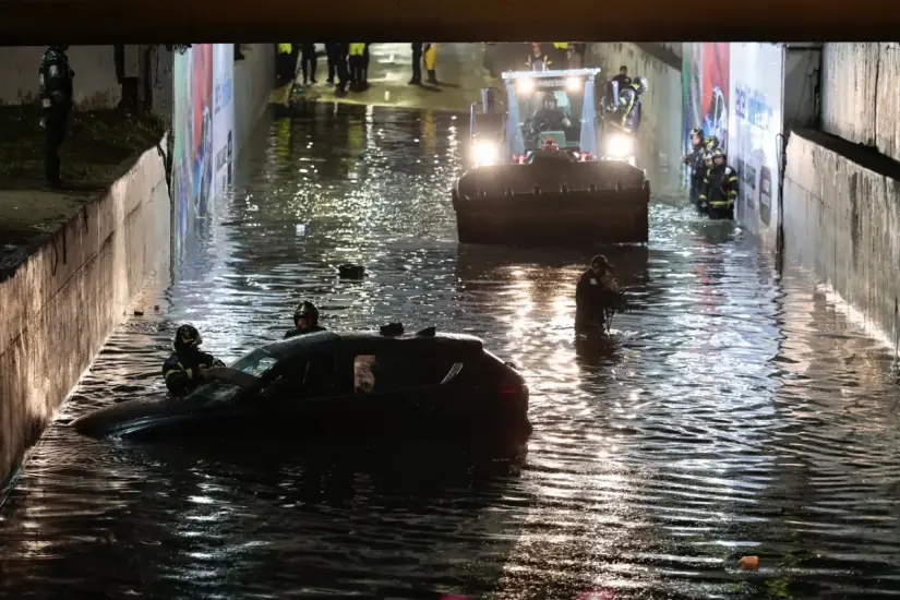 Lluvias históricas han sorprendido a la CDMX en días recientes. Foto: EFE