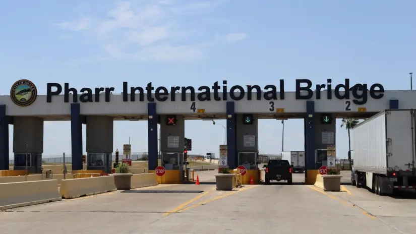 El decomiso tuvo lugar en el Puente Internacional Reynosa-Pharr. Foto: Especial
