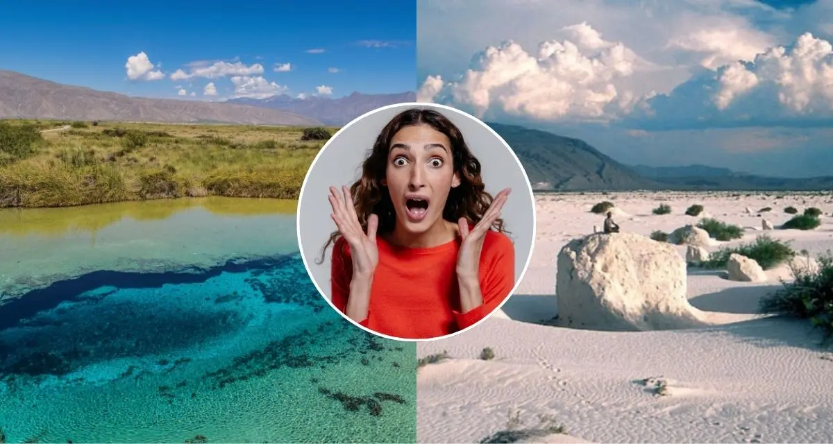 Descubre los impresionantes paisajes de Cuatro Ciénegas. Foto: Cortesía